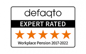 NEST Workplace Pension Defaqto 5 Rating Logo